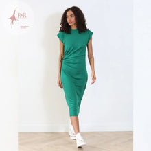 Load image into Gallery viewer, Relax &amp; Renew Anya Dress Green - Isabella Paige’s Boutique 