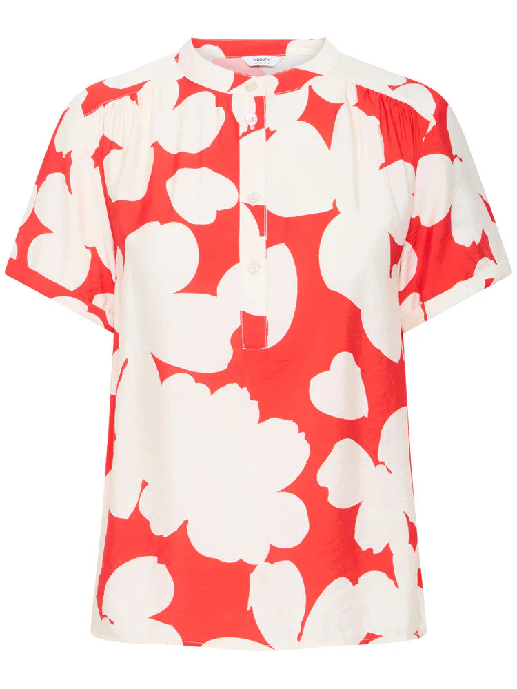 B Young ByIbine Shirt Flame Flower Mix