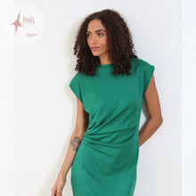 Load image into Gallery viewer, Relax &amp; Renew Anya Dress Green - Isabella Paige’s Boutique 
