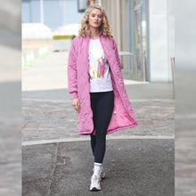 Load image into Gallery viewer, Relax &amp; Renew Casey Longline Coat Berry