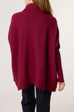 Load image into Gallery viewer, SIDE BUTTONS ROLL NECK KNIT JUMPER