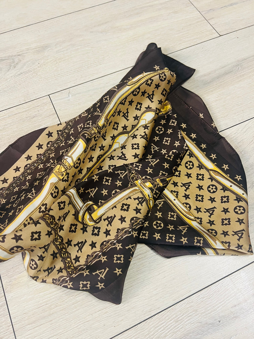 Silky feel inspired scarf