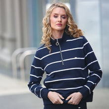 Load image into Gallery viewer, Relax &amp; Renew Molly Half Zip Navy