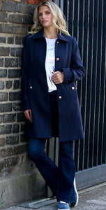 Rant & Rave Kyrie Coat Navy