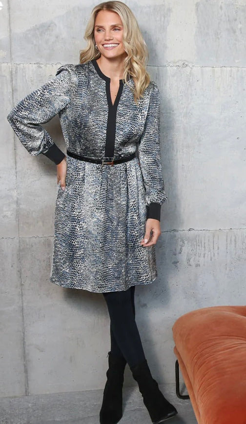 Rant & Rave Rosalynn Dress Blue