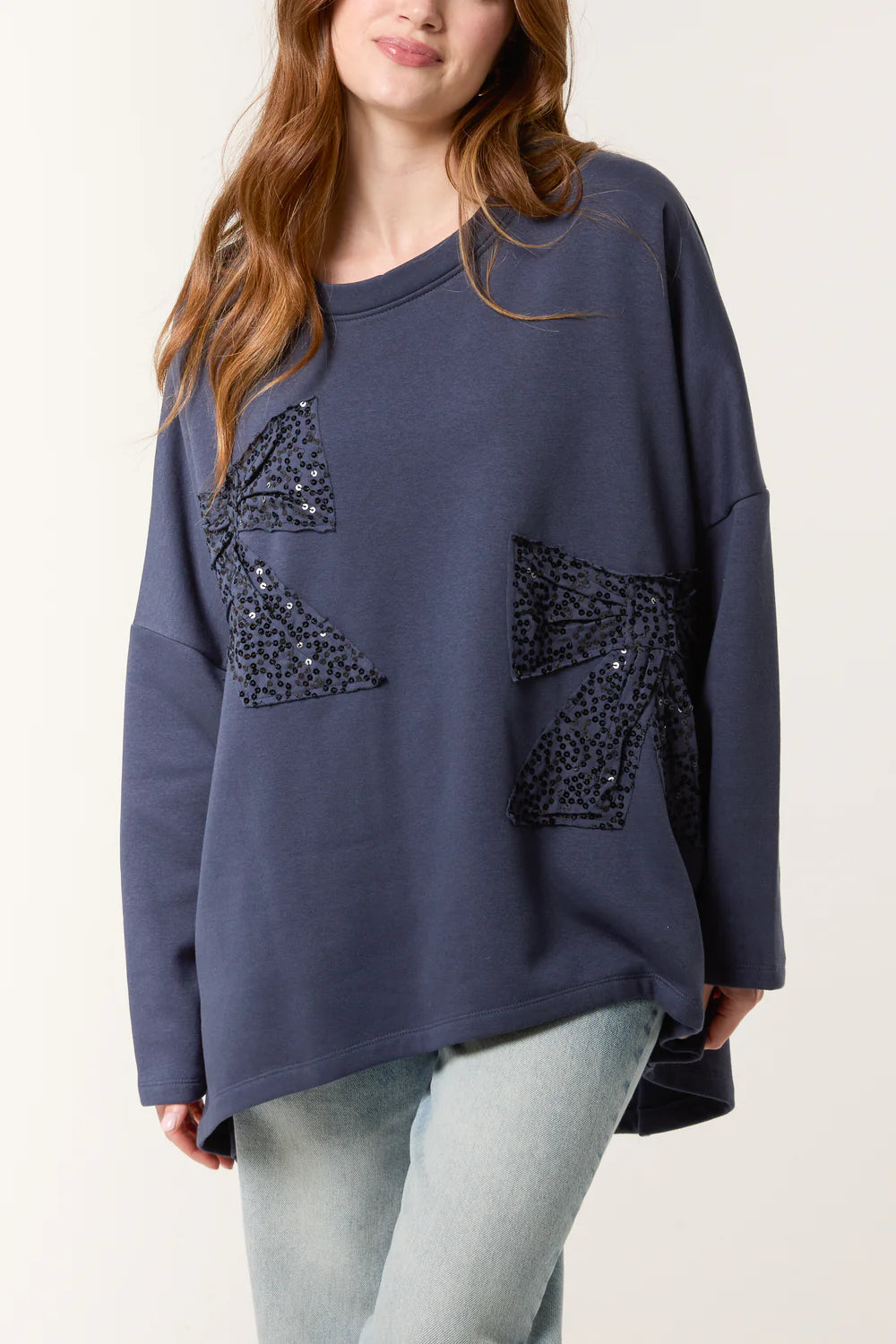 Bow Oversized jumper