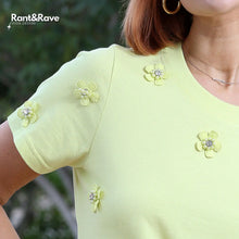 Load image into Gallery viewer, Rant and Rave Ella Tee Lime