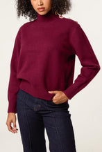 Load image into Gallery viewer, Jewelled shoulder jumper