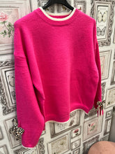 Load image into Gallery viewer, Leopard bow jumper