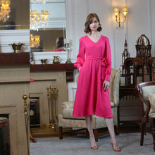 Load image into Gallery viewer, Rant &amp; Rave Bela Dress Magenta - Isabella Paige’s Boutique 