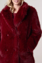 Load image into Gallery viewer, FAUX FUR LONG COAT