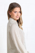 Load image into Gallery viewer, Rant and Rave Stella Shirt Brown White