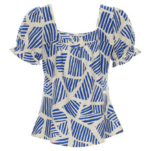 Load image into Gallery viewer, Rant and Rave Dolly Top Blue