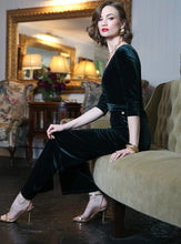 Load image into Gallery viewer, Rant &amp; Rave Farrah Jumpsuit Green (Pre Sale - Dispatched on November 12th)