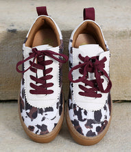 Load image into Gallery viewer, Rant and Rave Ciara Trainer Cow Print